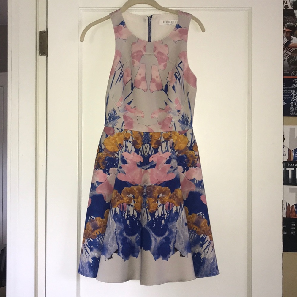 Hunter Bell New York Dress “Watercolor dive dress”